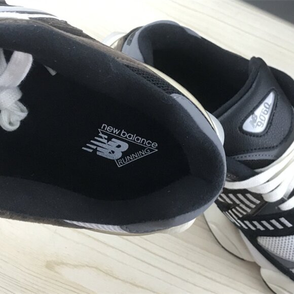 New Balance 9060 Black and Blue Men's Sneakers - Picture 7 of 15